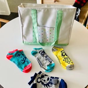 Animal Crossing Nintendo Tote Bag and Socks | Hori Brand